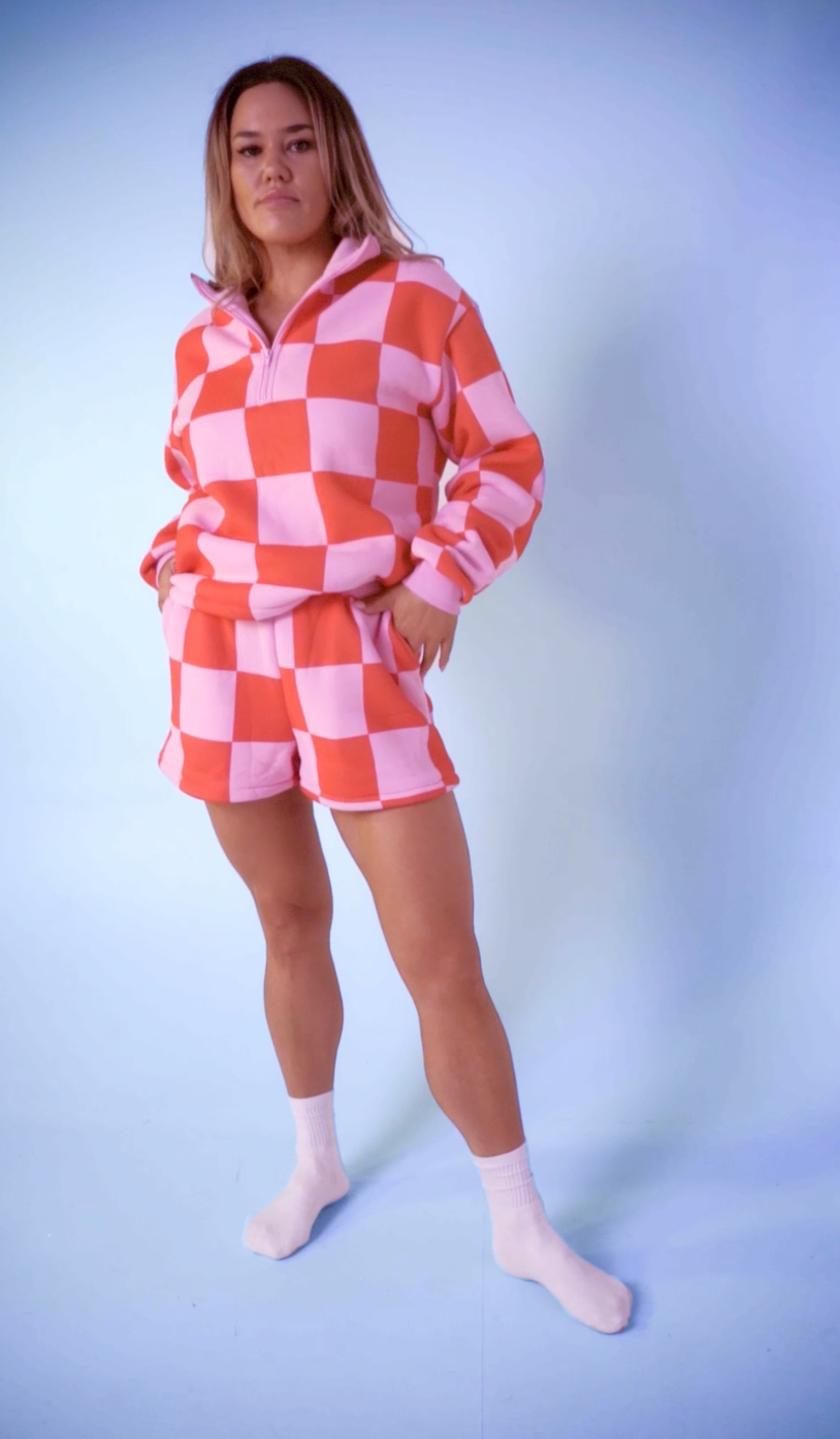 Valentines Checkered Set